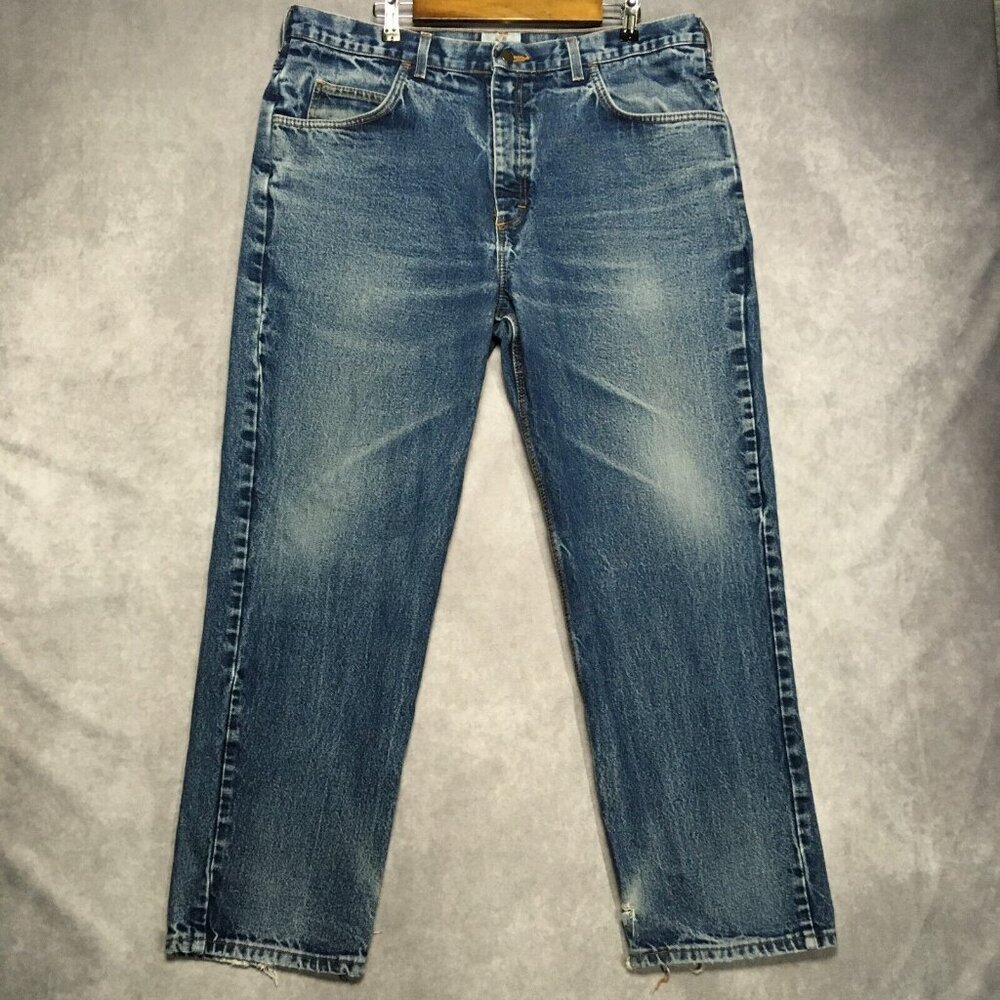 Tyndale FR Mens‎ Flame Resistant Blue Jeans size 40x32 Work Denim Trades Pants